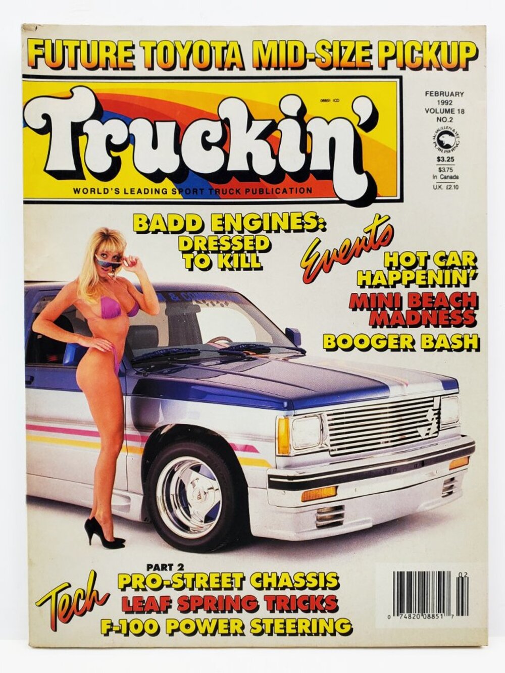 Truckin' Magazine VTG 1992 Sport Mini Trucking Goodguys Jimmy S10 F100 Toyota